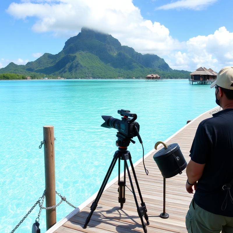 Reel — Coulisses du tournage à Bora Bora
